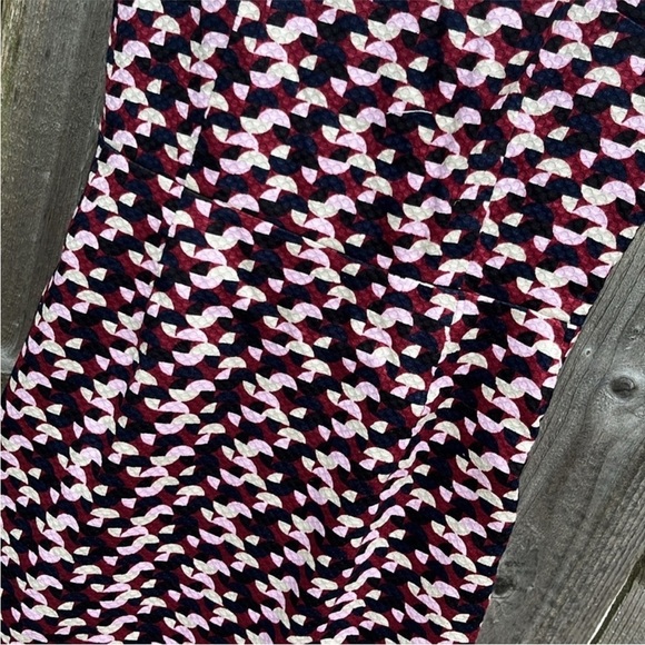 EUC J. Crew Portfolio Dress Geometric Print Women’s Size 0 - Picture 9 of 11